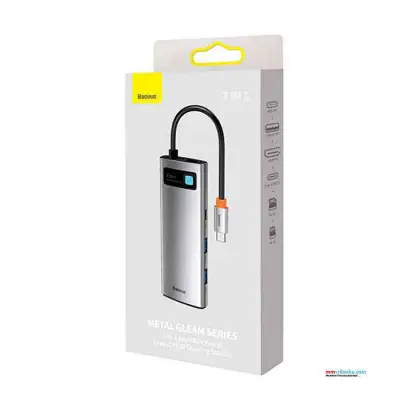 Baseus 7-in-1 Type-C Hub Metal Gleam Series Multifunctional...